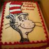 Dr. Seuss Cake (Cat in the Hat)