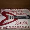 Electric Guitar Cake