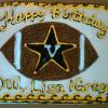 Vanderbilt Football Cake