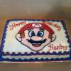 Super Mario Head Cake