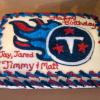 Tennessee Titans Logo Cake
