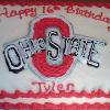 Ohio State Buckeyes Cake