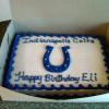 Indianapolis Colts Cake