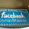 Facebook Cake