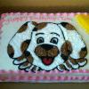 Puppy Face Cake