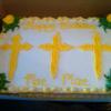 Cross Cake w/ Roses