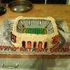 Auburn Stadium Cake