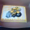 Backhoe Cake