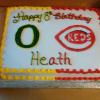 Oregon & Cincinnati Reds Cake